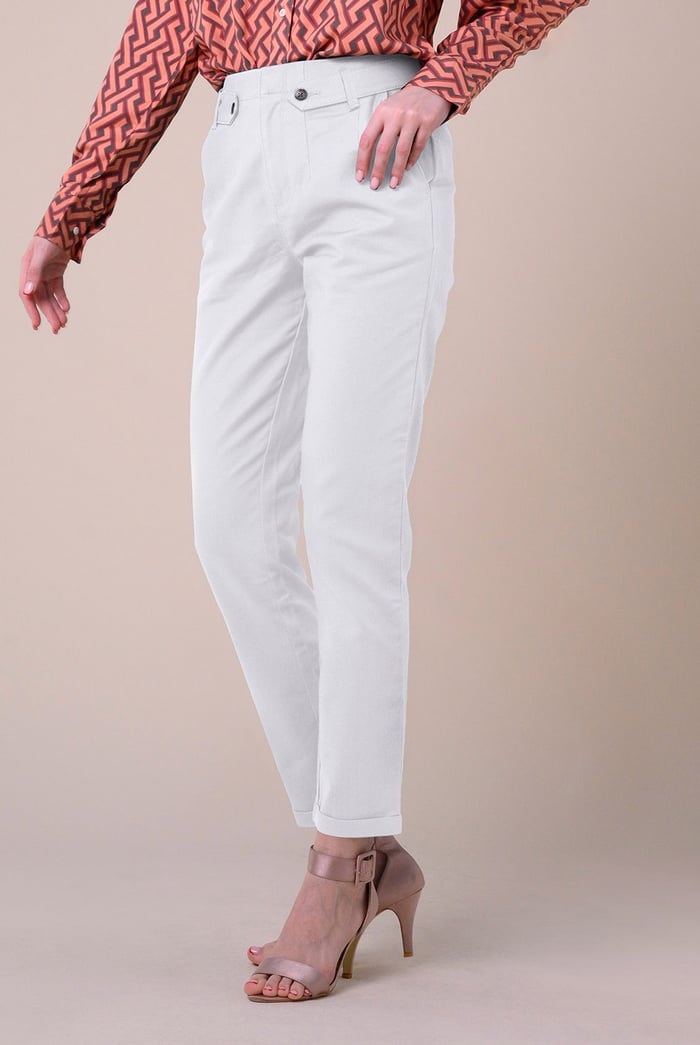 Womens Tapered Leg Trouser