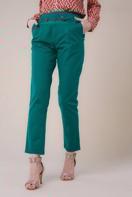 Womens Tapered Leg Trouser