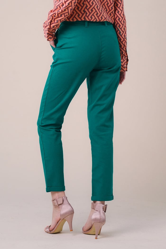 Womens Tapered Leg Trouser