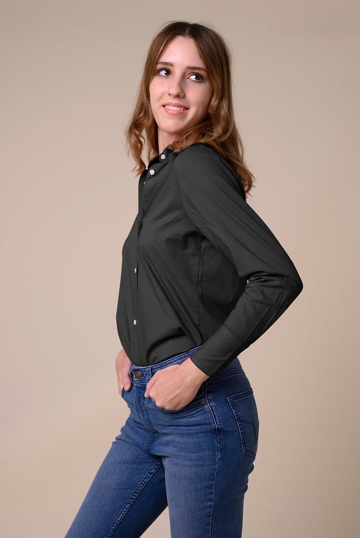 Womens Long Sleeve Work Shirt