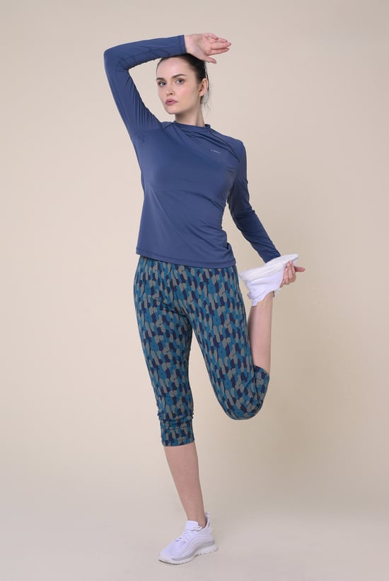 Printed Cropped Leggings