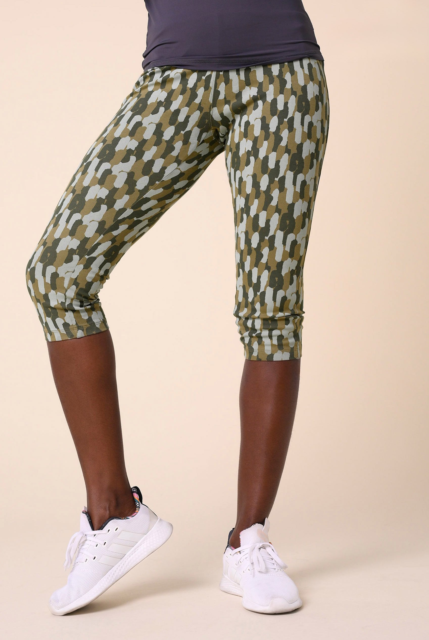 Printed Cropped Leggings