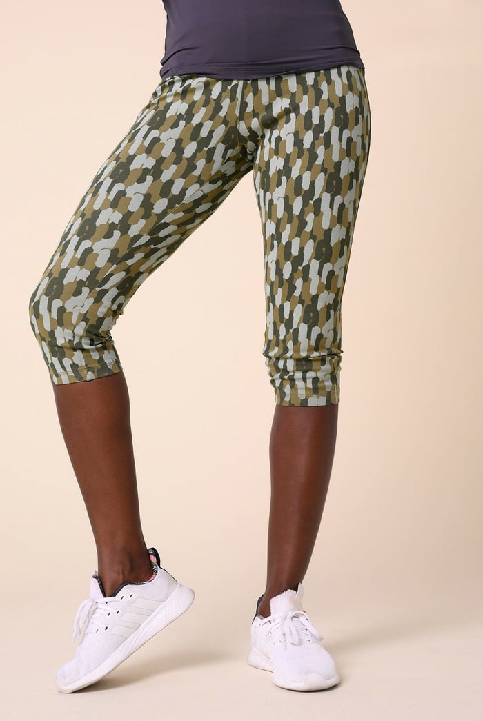 Printed Cropped Leggings