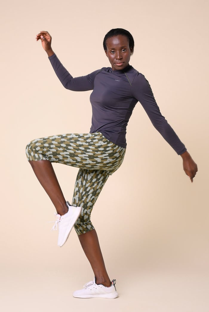 Printed Cropped Leggings