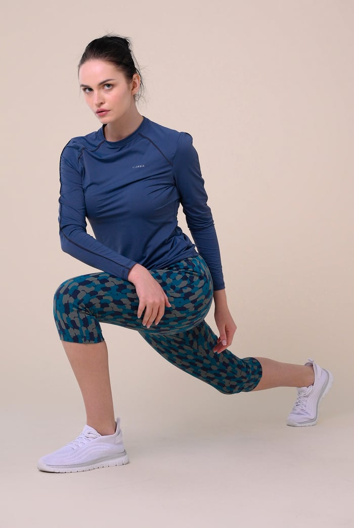 Printed Cropped Leggings