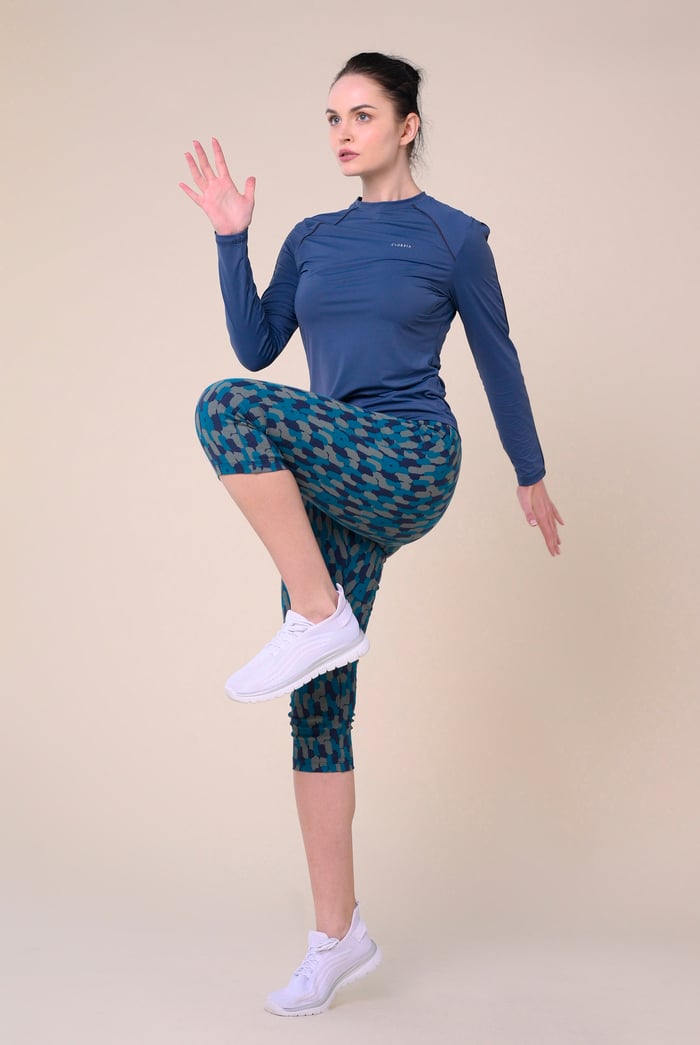 Printed Cropped Leggings