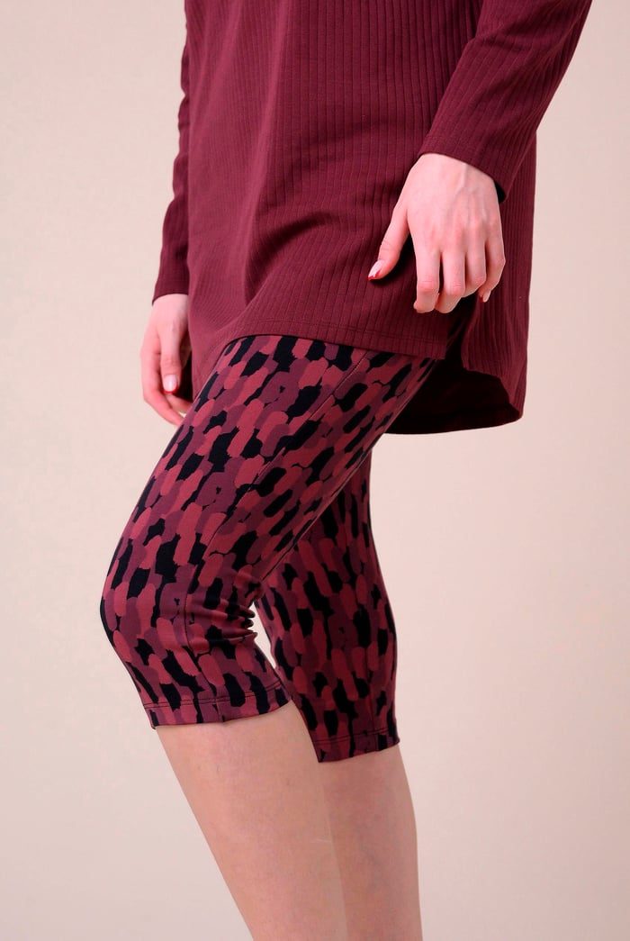 Printed Cropped Leggings