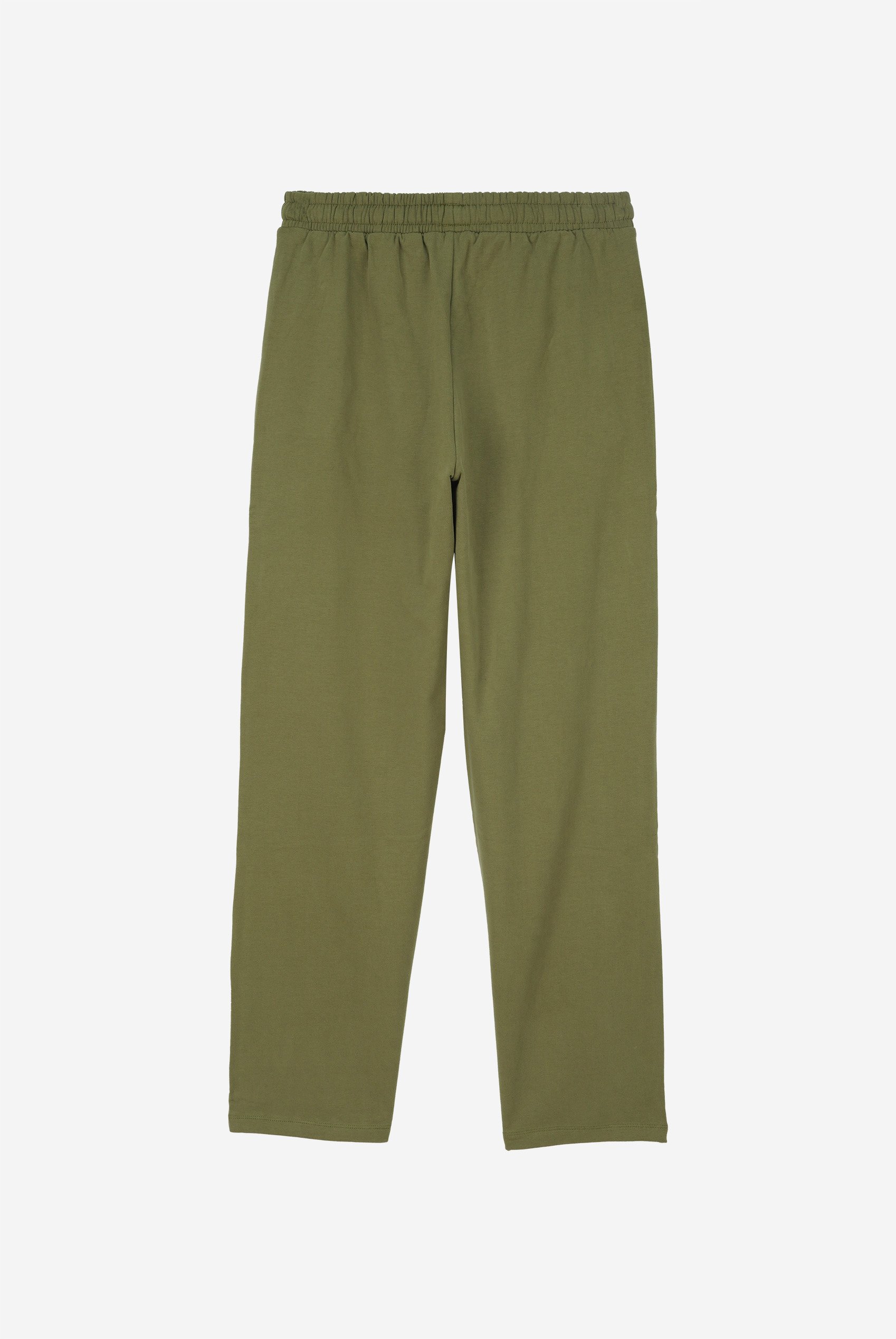 Stretchy Embroidery Design Details Trousers