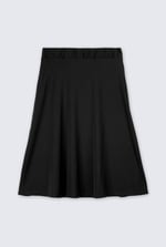 Flared Skirt With Lace Details