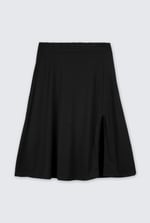 Flared Skirt With Lace Details