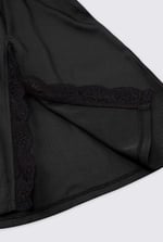 Flared Skirt With Lace Details