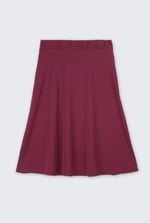 Flared Skirt With Lace Details