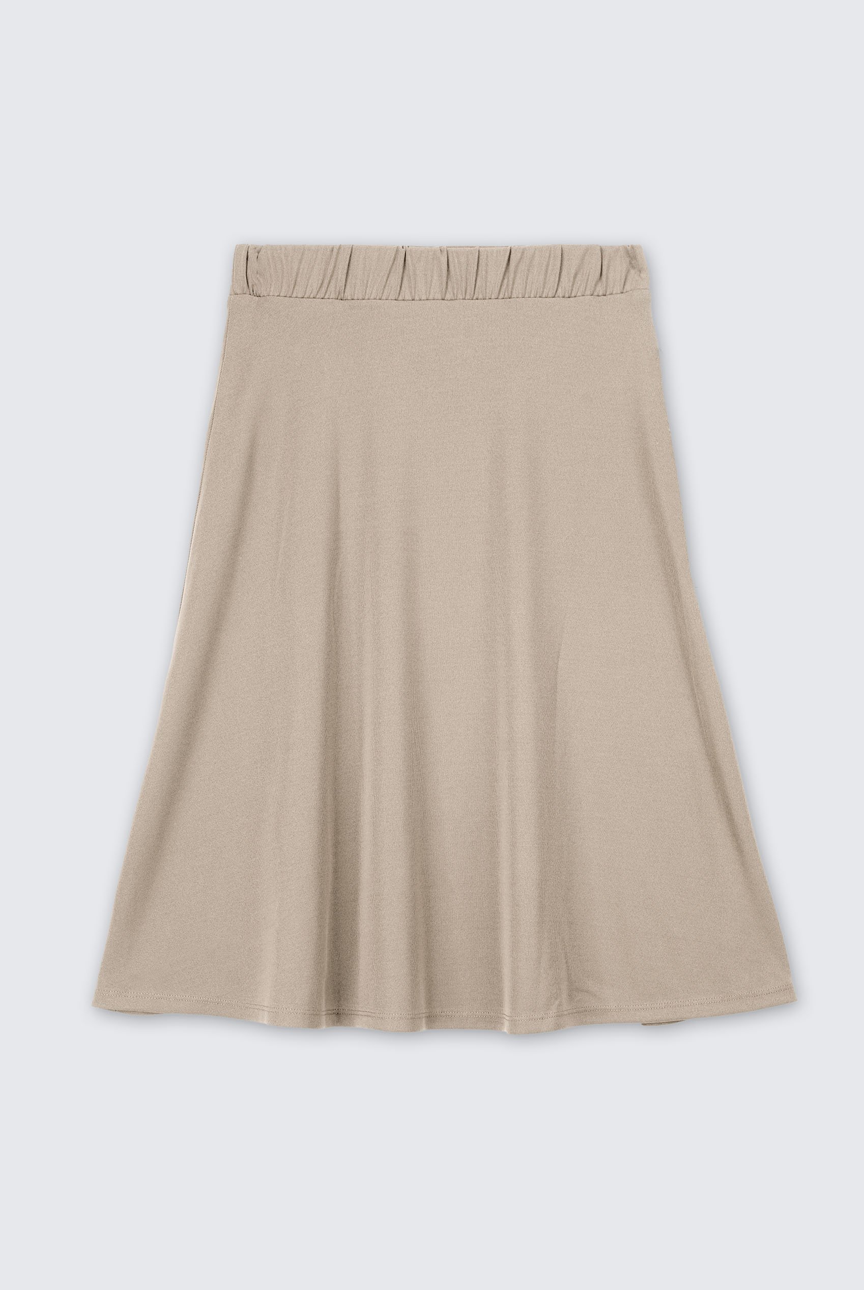 Flared Skirt With Lace Details