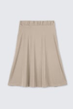 Flared Skirt With Lace Details