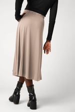 Flared Skirt With Lace Details