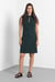 High Neck Sleeveless Dress With Keyhole Detail