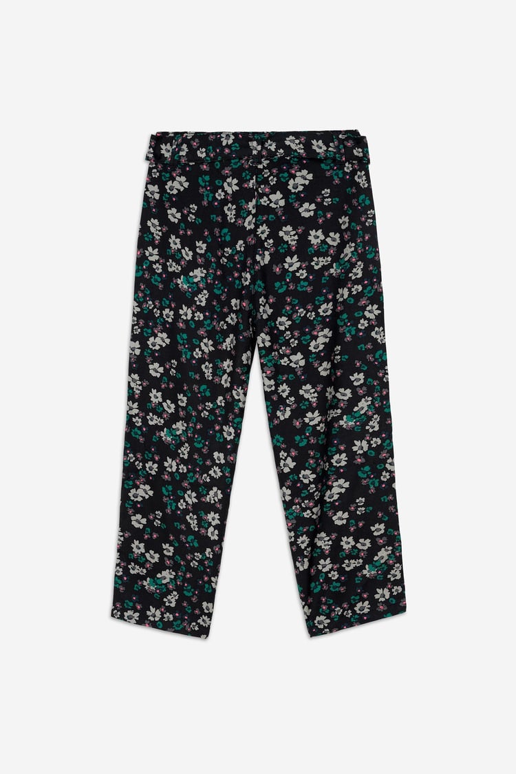 Floral Print Paper Bag Trouser ( 3yrs-14yrs)