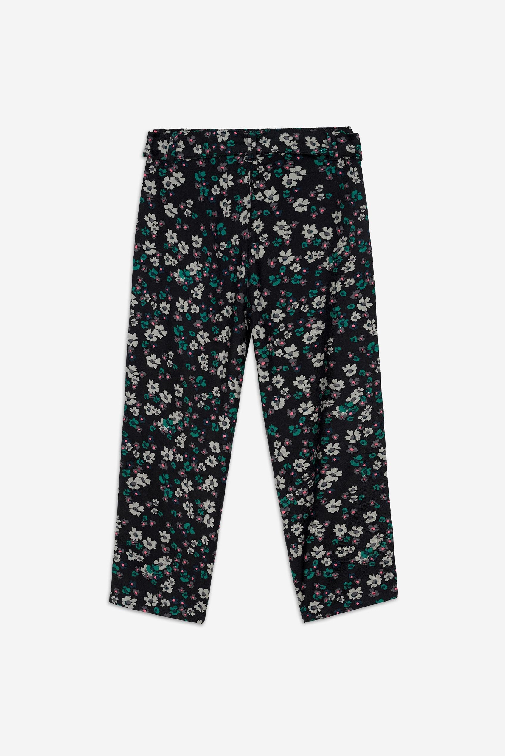Floral Print Paper Bag Trouser ( 3yrs-14yrs)