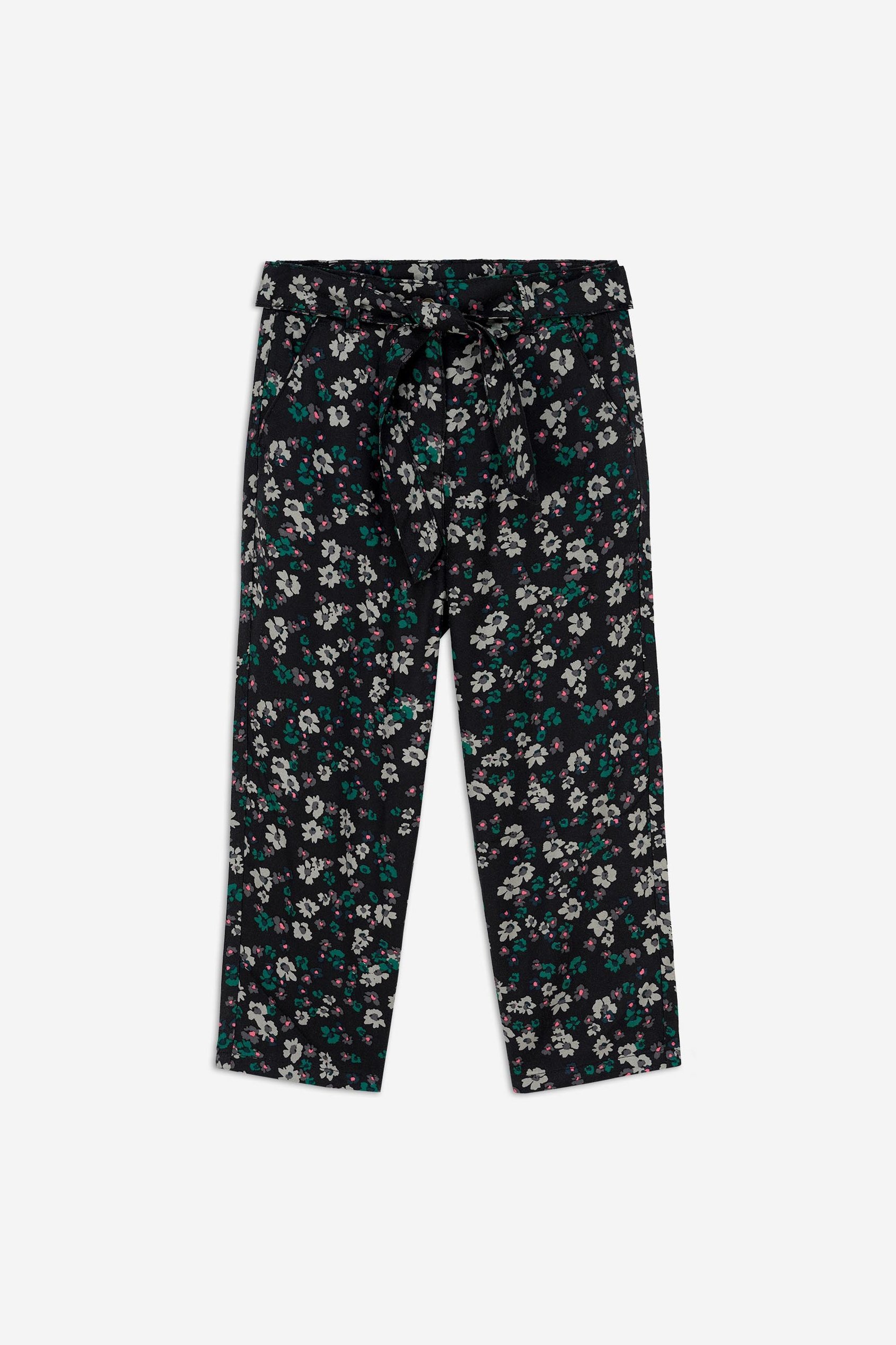 Floral Print Paper Bag Trouser ( 3yrs-14yrs)