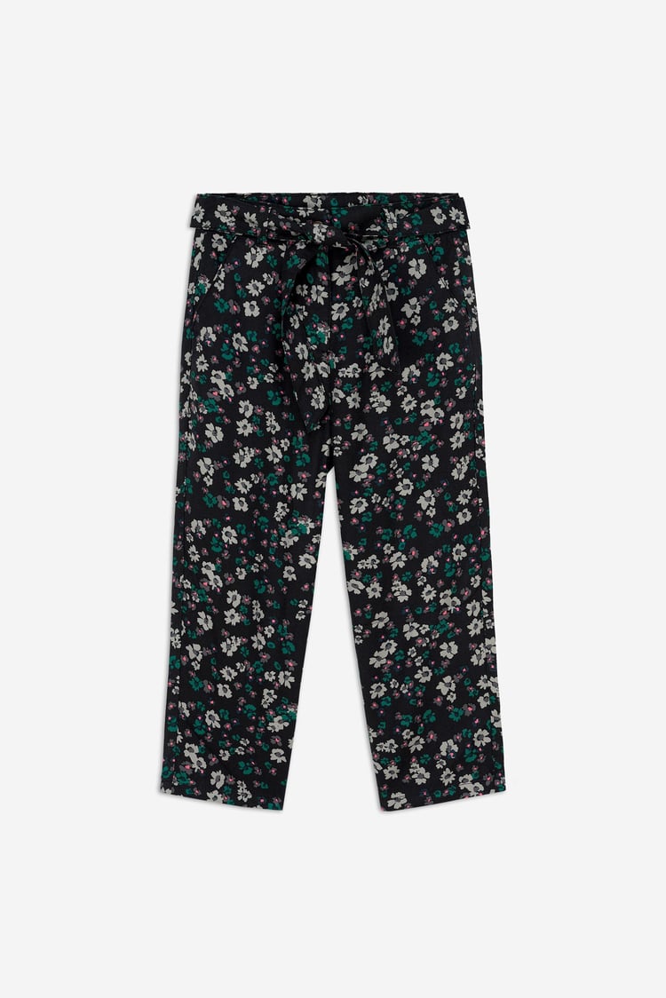 Floral Print Paper Bag Trouser ( 3yrs-14yrs)