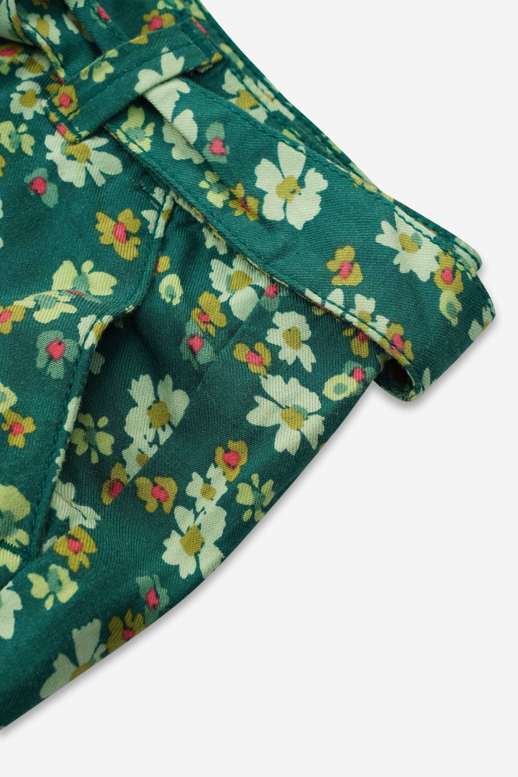 Floral Print Paper Bag Trouser ( 3yrs-14yrs)