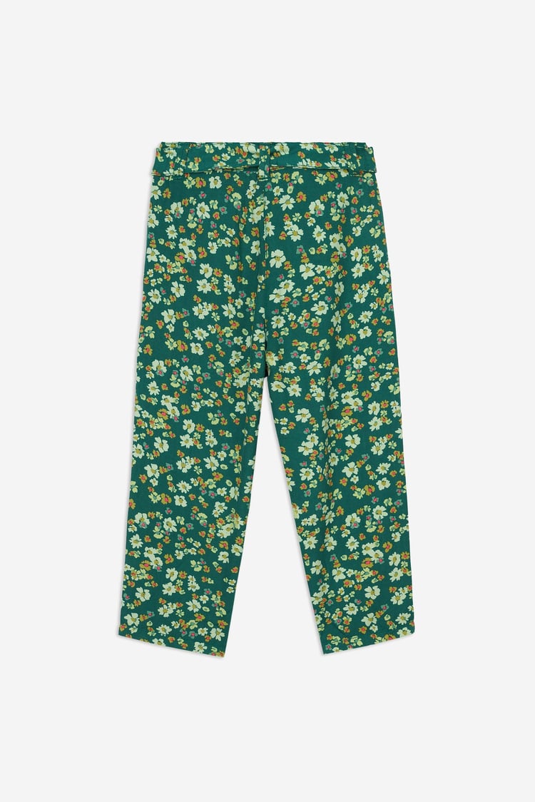 Floral Print Paper Bag Trouser ( 3yrs-14yrs)
