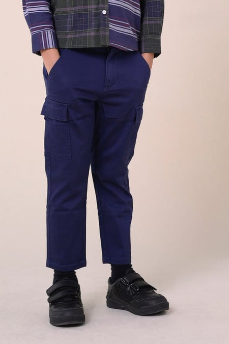 Boys Navy Cargo Trouser ( 3yrs-14yrs)