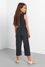Ruffled Square Neckline Jumpsuit (5/6yrs-10/11yrs)