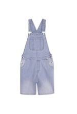 Womens Denim Short Dungaree