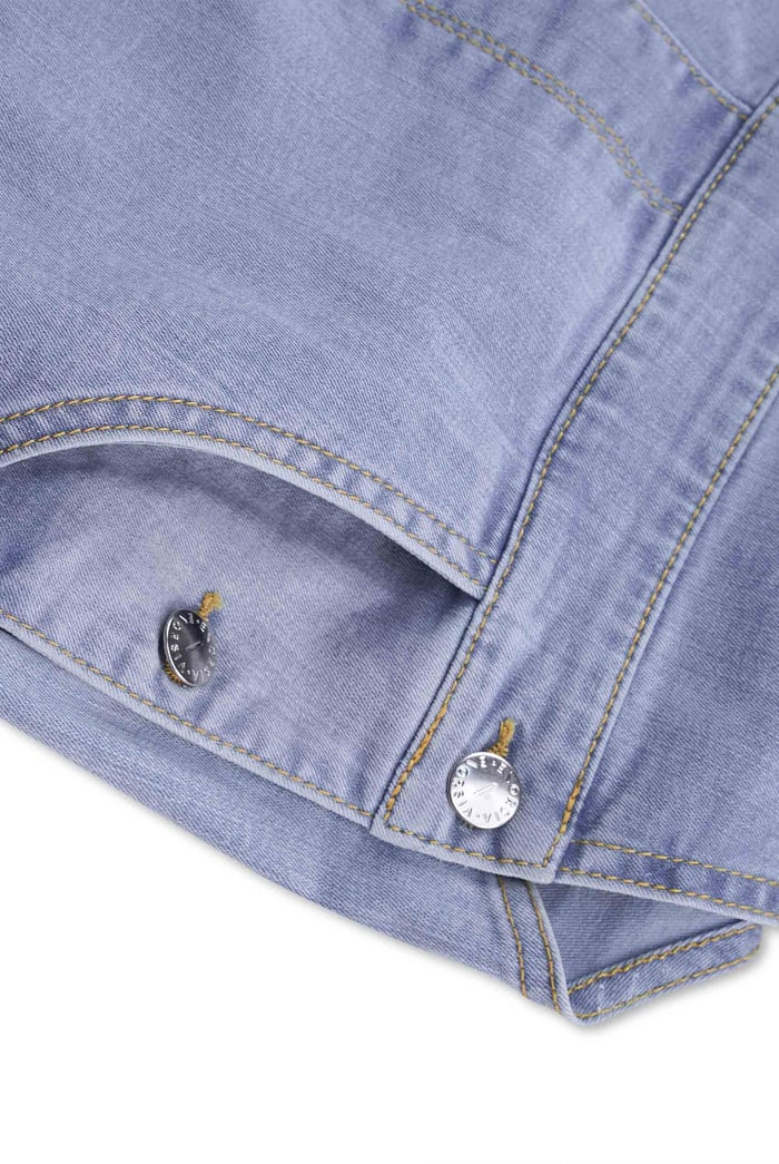Womens Denim Short Dungaree