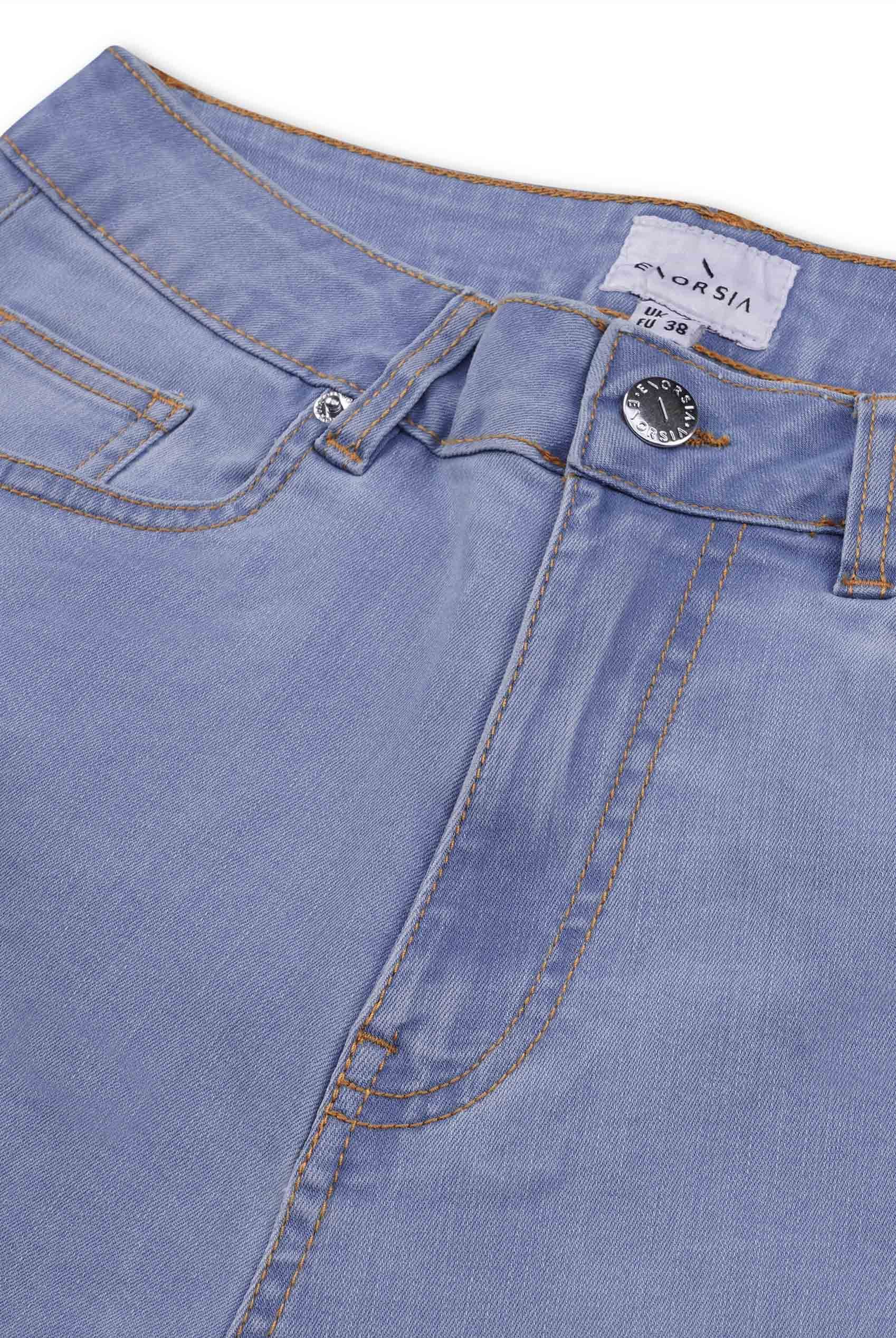 Womens Curve High Rise Straight Jeans
