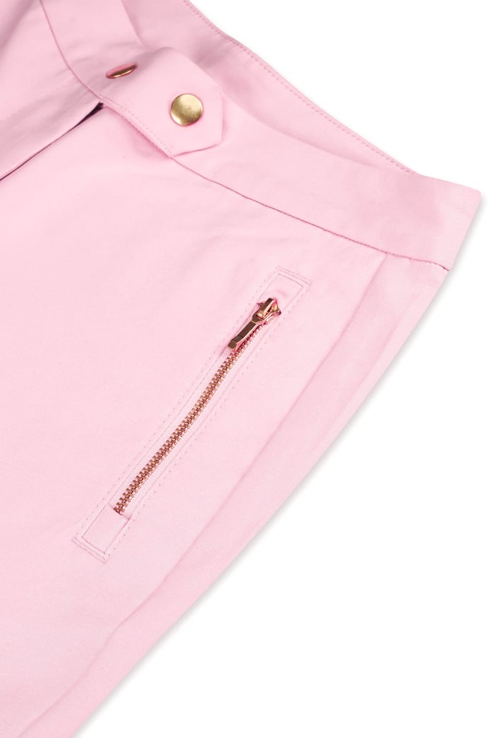 Stretch Slim Side Zip Pocket Trouser