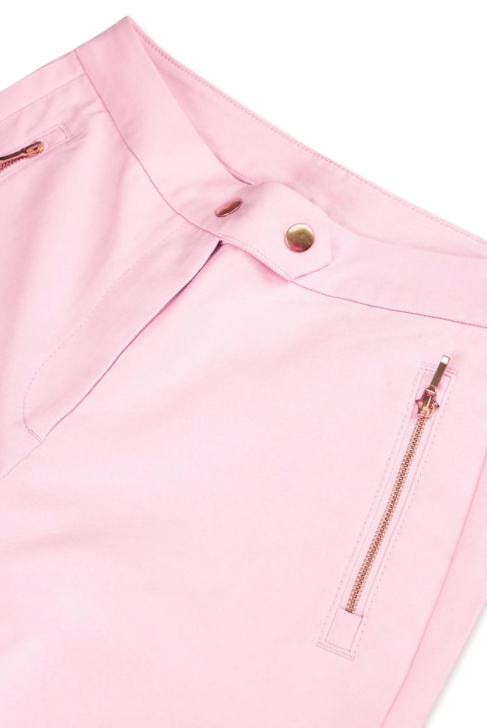Stretch Slim Side Zip Pocket Trouser