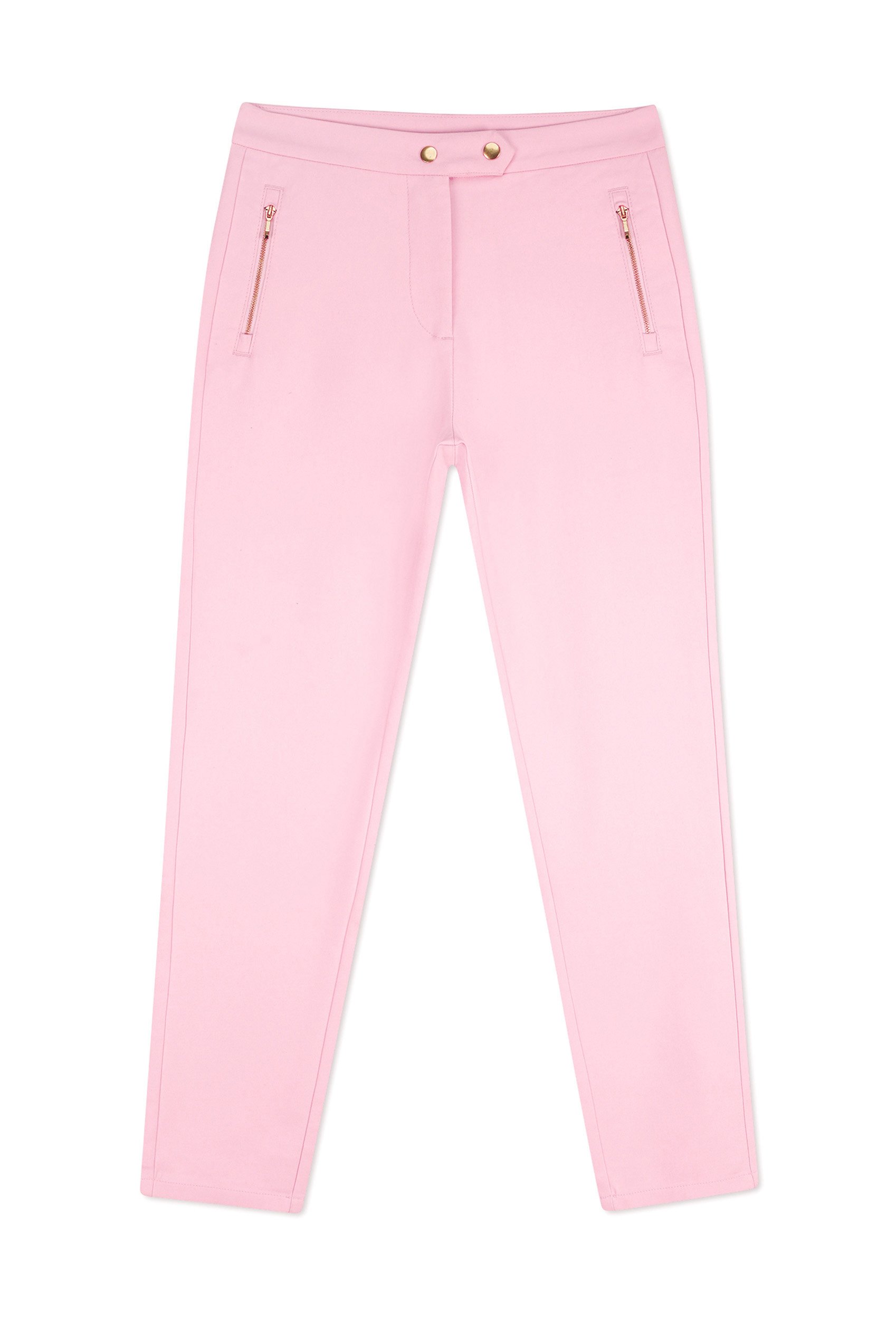 Stretch Slim Side Zip Pocket Trouser