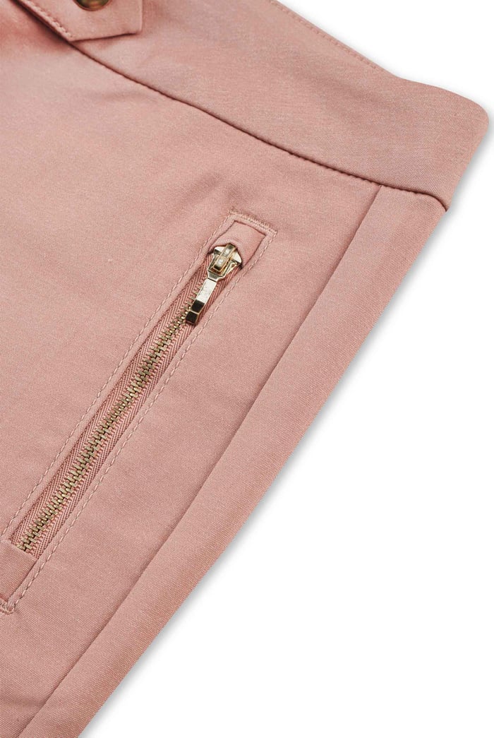 Stretch Slim Side Zip Pocket Trouser