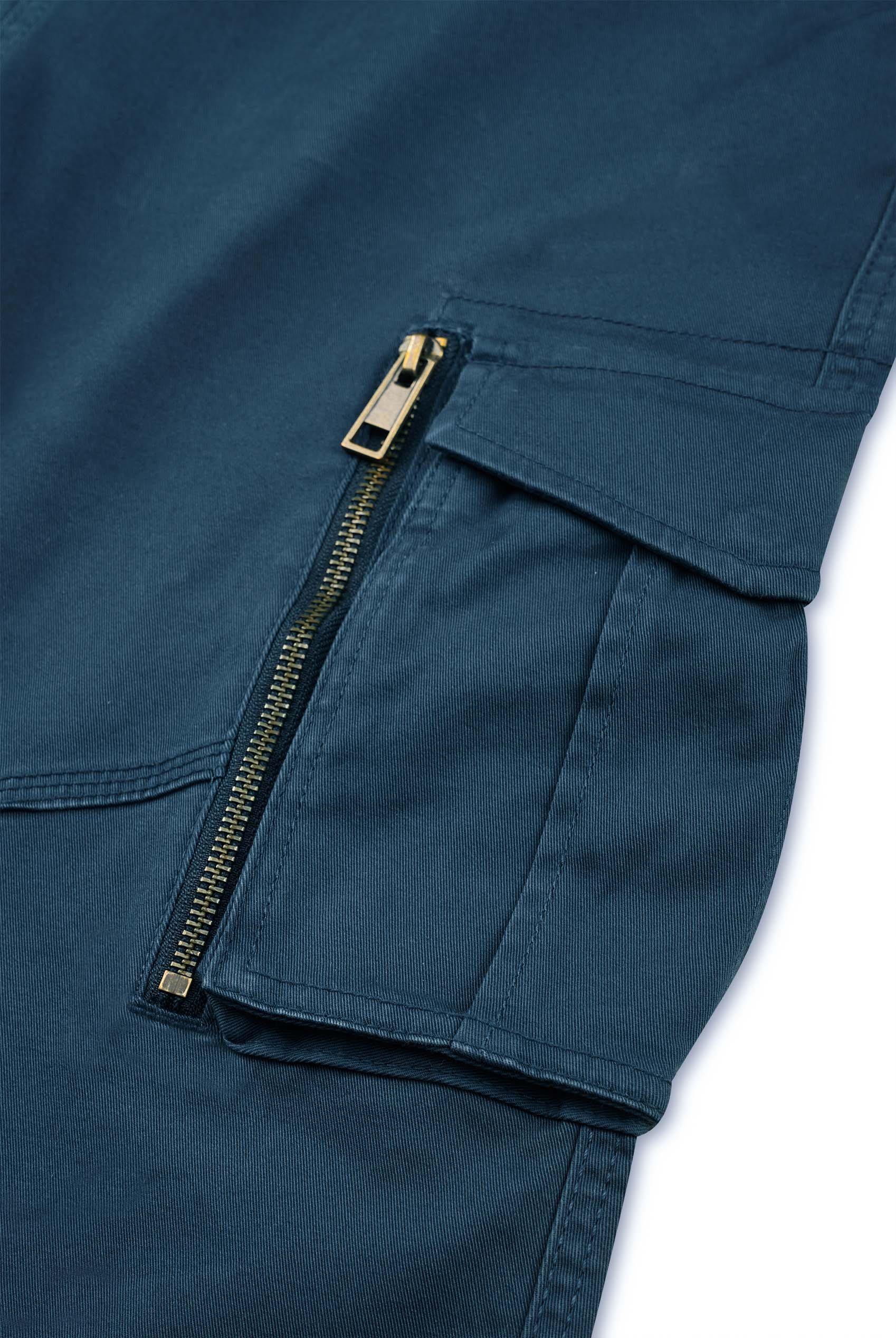 Mens Zip Details Cargo Trouser