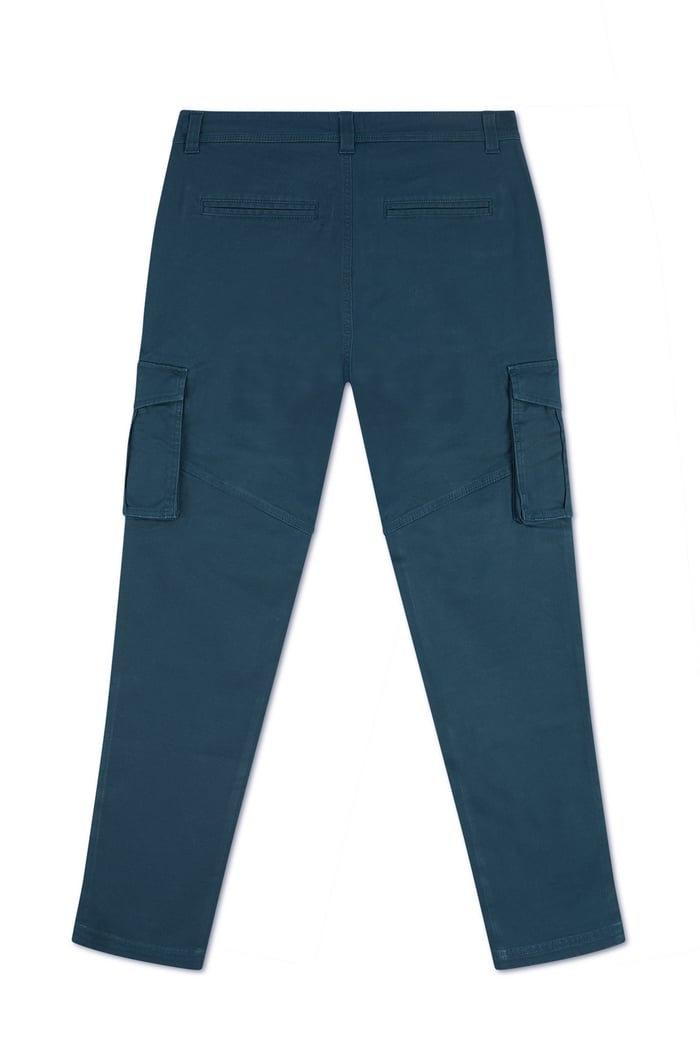 Mens Zip Details Cargo Trouser