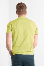 Short Sleeve Henley Washed Tee