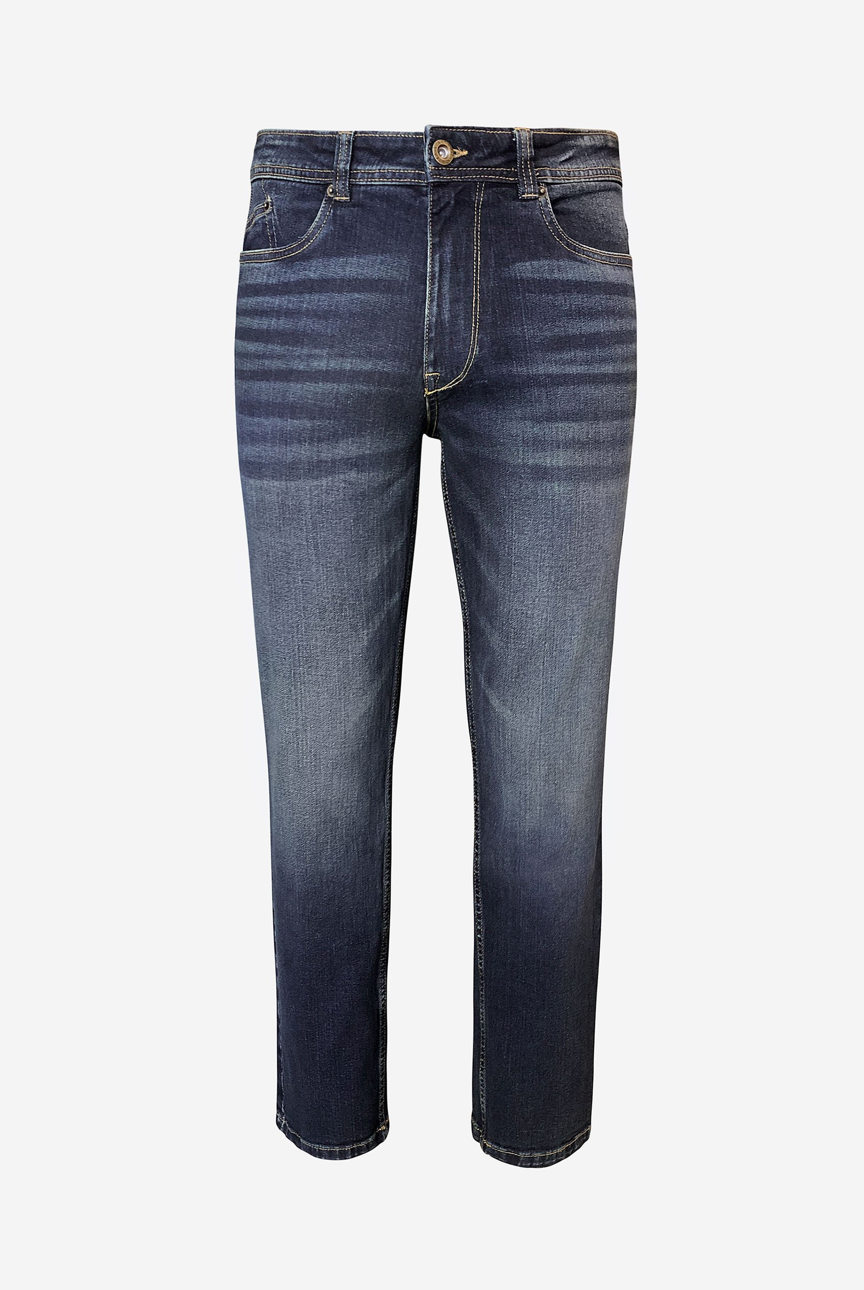 Mens Blue Vintage Stretch Authentic Jeans