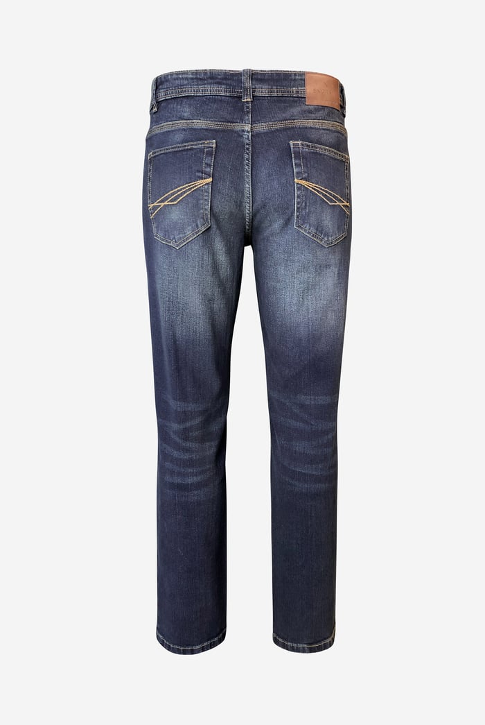 Mens Blue Vintage Stretch Authentic Jeans