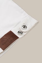 Mens Oversized White Denim Jacket