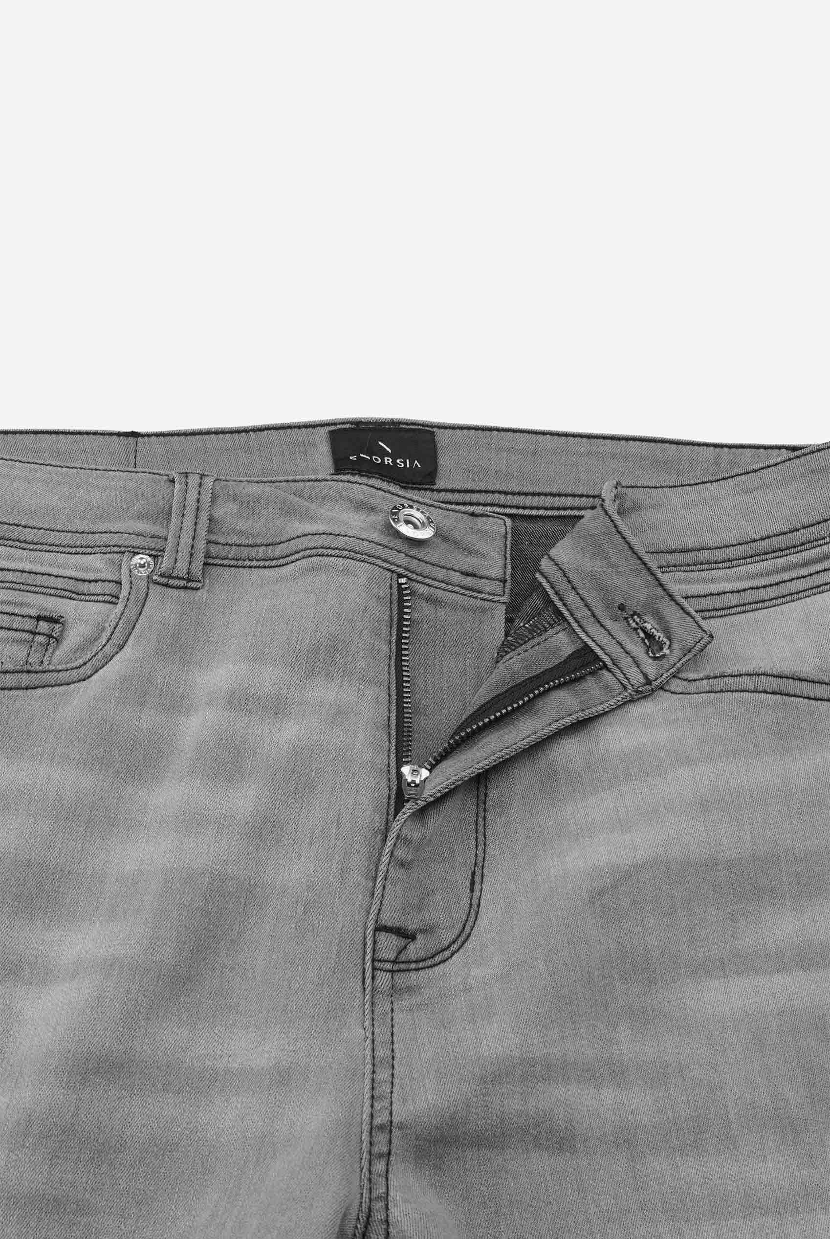 Mens Tapered Slim Fit Jeans