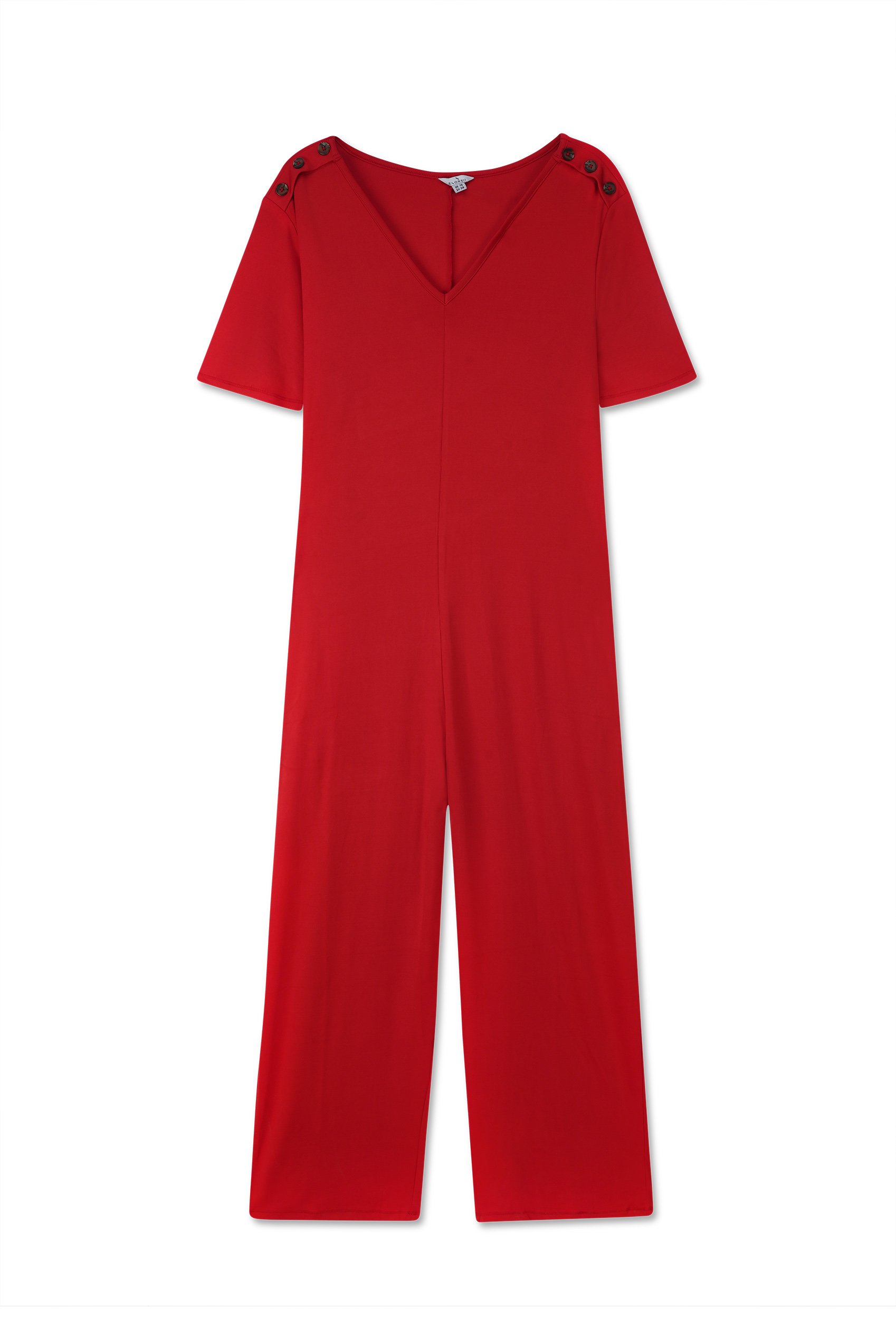 Ankle Length Wide Leg Jumpsuit