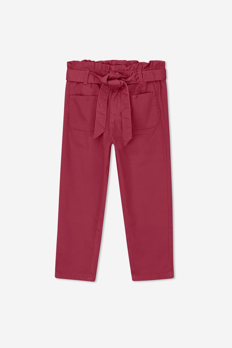 Girls Paper Bag Trouser (2yrs-9yrs)