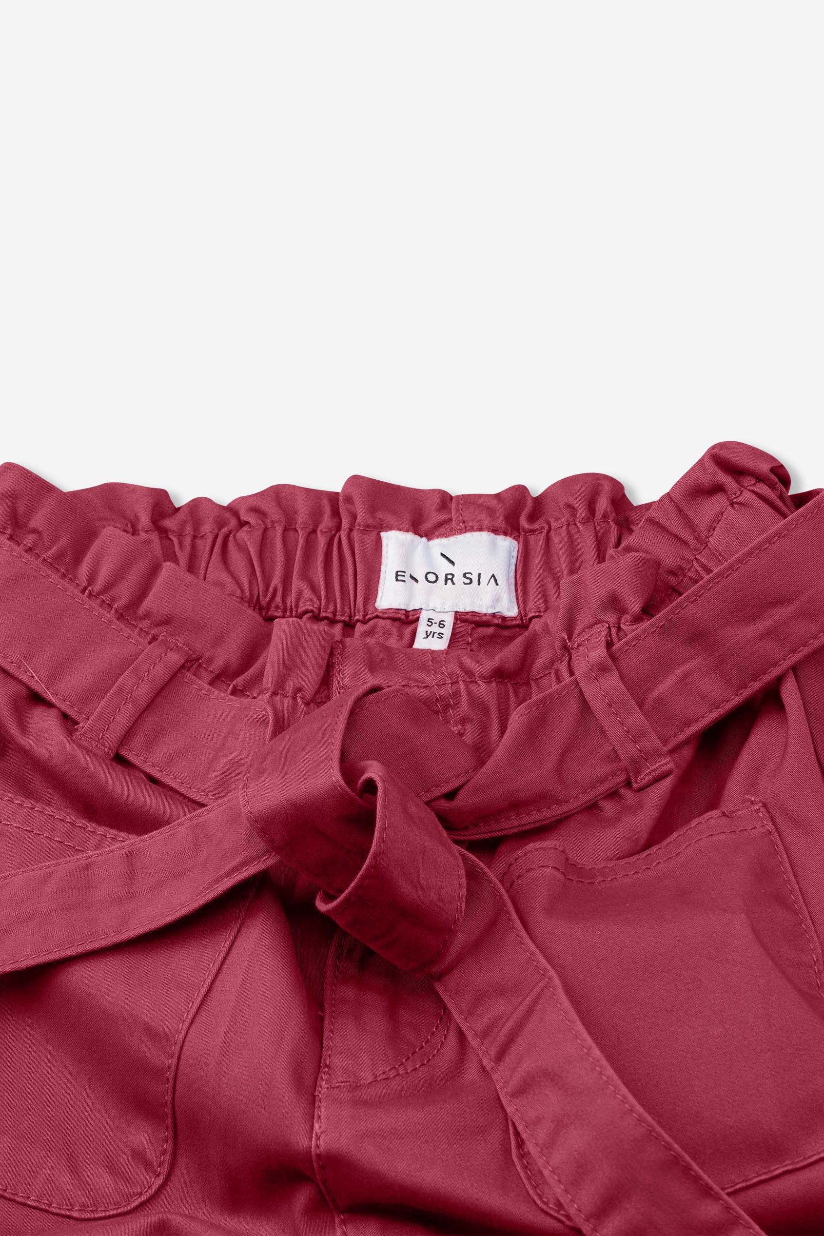 Girls Paper Bag Trouser (2yrs-9yrs)