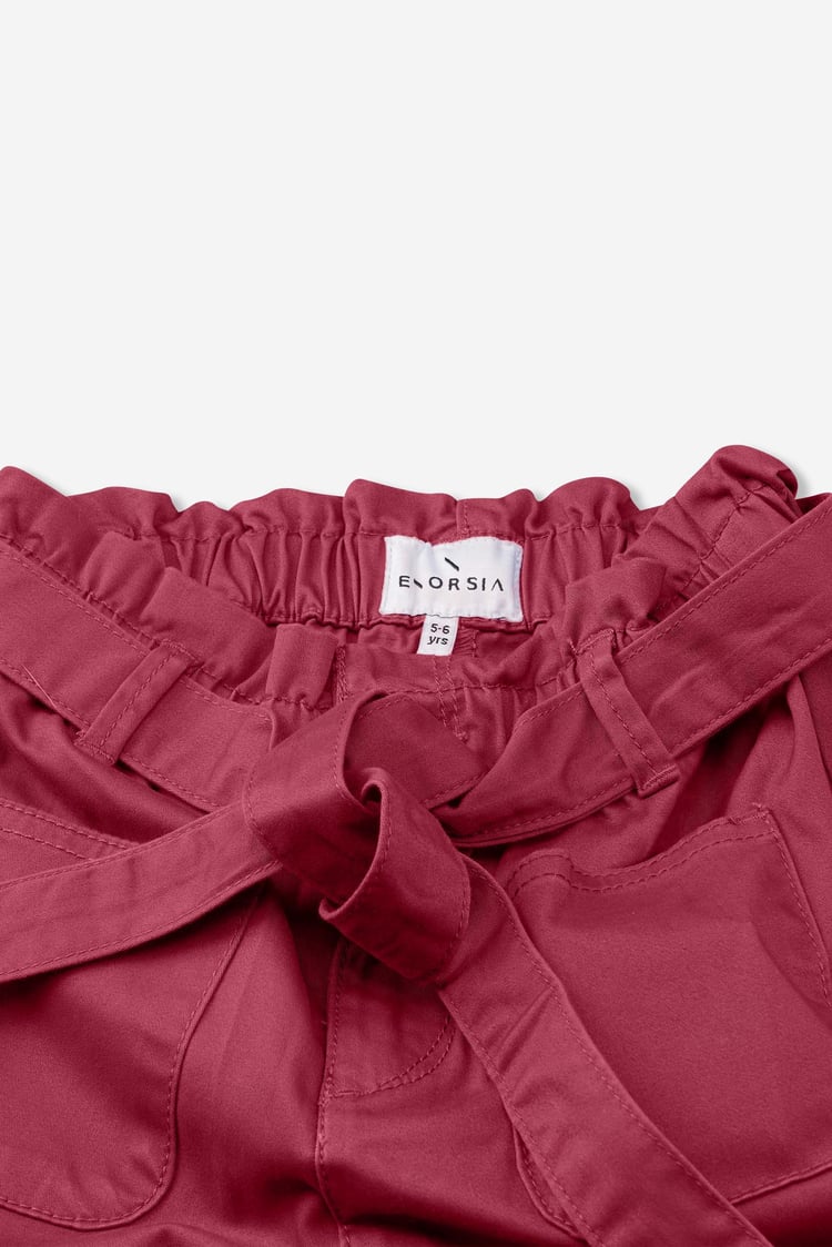 Girls Paper Bag Trouser (2yrs-9yrs)