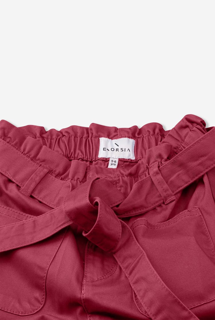 Girls Paper Bag Trouser (2yrs-9yrs)