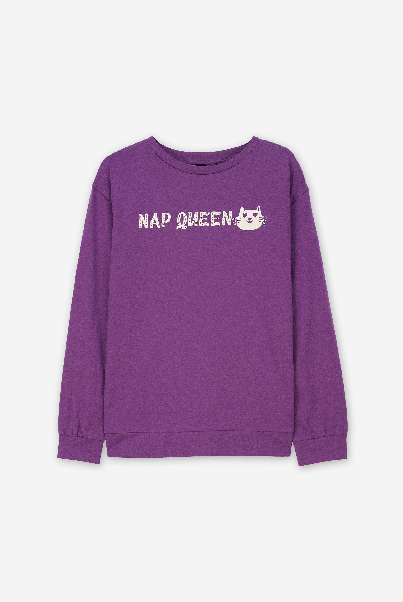 Womens Nap Queen Printed Nightwear Set