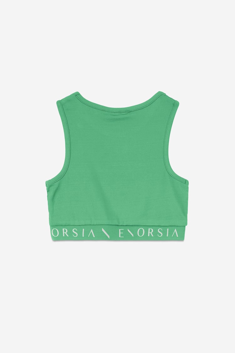 Girls Printed Sporty Vest and Leggings Set