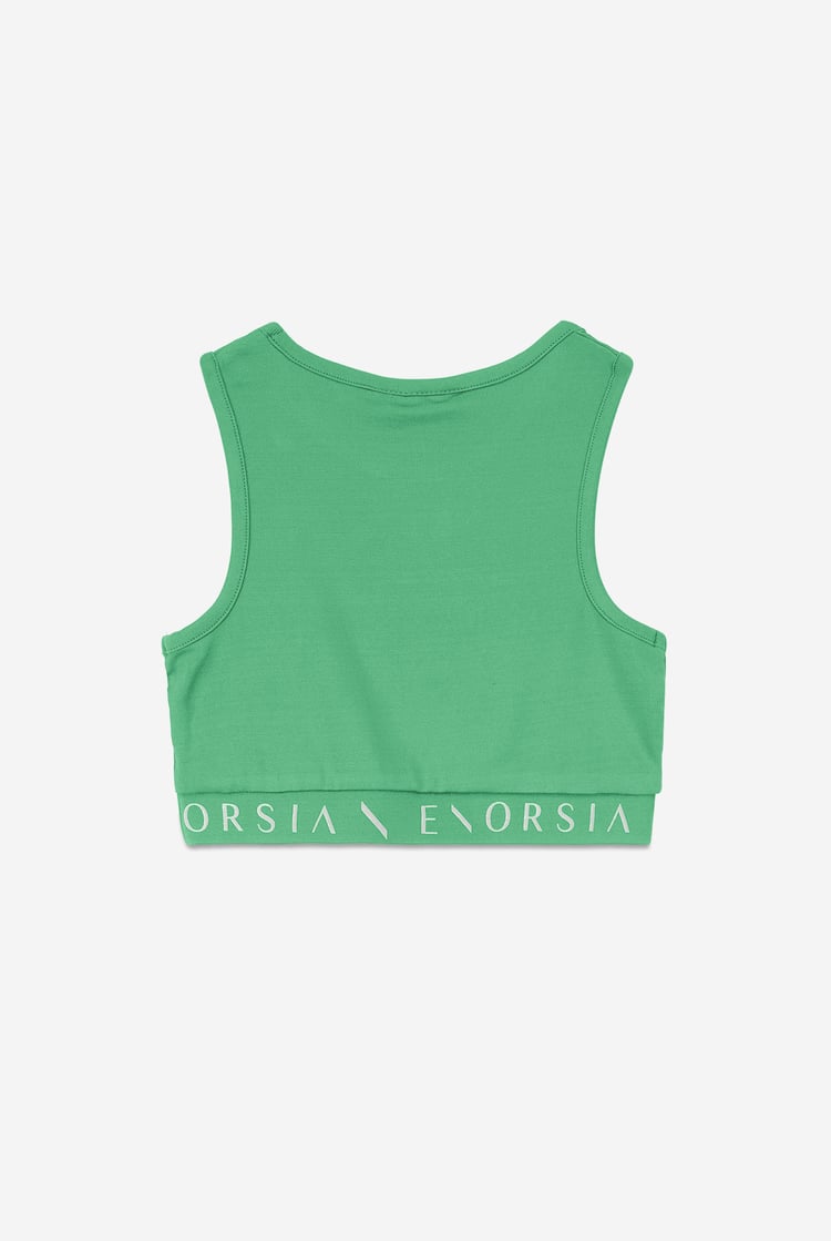 Girls Printed Sporty Vest and Leggings Set